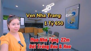 Bán Nhà Tặng Luôn Mảnh Vườn Trồng Hoa 10 Giờ , Mua là Hời | Nhà Đất Nha Trang