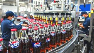 How Pepsi  is Made | A Behind-the-Scenes Factory Tour, Inside the Pepsi Factory 