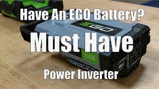 Have An EGO 56-Volt Battery?  You Will Want This!  EGO Nexus Escape Power Inverter PAD1500