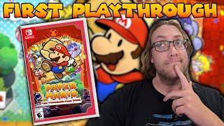 First time I've EVER played Paper Mario: PART 3!