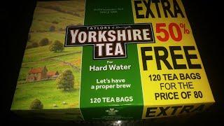 Yorkshire tea for hard water taste review