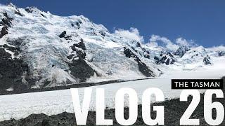 Walking up the Tasman Moraine & Glacier, Aoraki Mount Cook, New Zealand