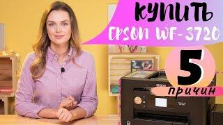 5 причин купить МФУ Epson WF-3720 | Суперскоростной офисник