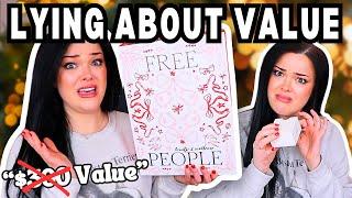 EXPOSING A LIE?! | "$300" Free People Advent Calendar Unboxing