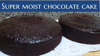 How to make super moist chocolate cake | Bake N Roll