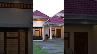 cute single floor house #architecture #keralahomedesign #indianarchitecture #housedesign #homes