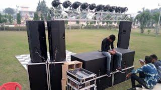 Full Dj setup | Live Sound System | Dj Vlogs | Dj Loading | P Audio Dj Setup | Dj Sonu Dholpur