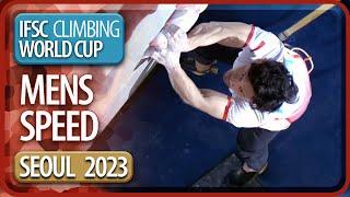 Speed Finals | Seoul | Mens | 2023 | IFSC World Cup