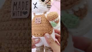 Chubby Cat Crochet Amigurumi Free Pattern  #crochet #freetutorials #amigurumicrochet