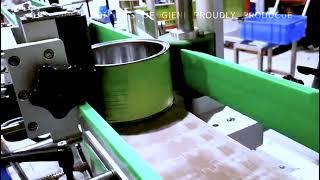 Cylinder round bottle positioning labeling machine || China manufacturer