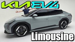 The new Kia EV4 Limousine 81.4 kWh 204 PS - First Impression Data Info Review Sedan Saloon German