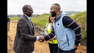 SULTAN MWENYEWE; ALI HASSAN JOHO RECEIVES PRESIDENT RUTO IN KIRINYAGA