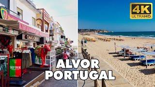 ALVOR Algarve Portugal  | Walking Tour ️ [4K UHD]