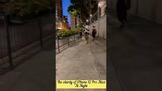 Gold IPhone 12 Pro Max At Low Light Night Short Video| #Yvettesvlog #shorts #iphone12prax #hkvlogger