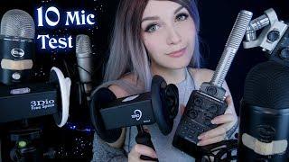 ASMR Trigger, 10 Mic Test  3Dio Pro vs Rode NT1-A vs BlueYetiPro vs Zoom6 + 6 