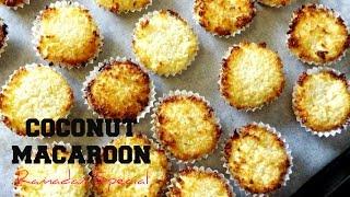 Coconut Macaroons | Easy Night Snack Idea | Ramadan Recipes | Hungry for Goodies