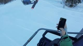 The first day of the year at Akbulak Ski Resort