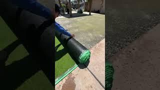 Backyard turf install transformation | OWO Landscaping