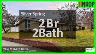 #HNROP Silver Spring 2Br 2Ba Condo | 55 and over gated community of Leisure World of MD. It is f...