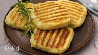 Potato sandwiches: always a super hit among kids!