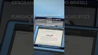 A Glau corrige redações para o Enem e concursos!