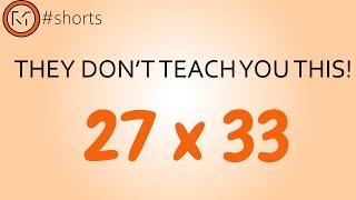 The SINGLE BEST multiplication trick THEY DON'T TEACH