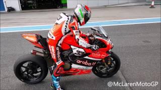 Superbike Close-up! Marco Melandri practice start