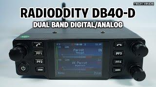 Radioddity DB40-D Dual Band Digital & Analog Mobile Ham Radio Transceiver