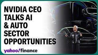 Nvidia CEO on AI & how self-driving cars are a huge opportunity