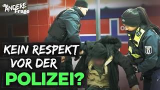 Kein Respekt vor der Polizei? Im Einsatz mit Polizisten in Berlin | Die andere Frage