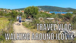 Visiting the local fields and GARDENS in CROATIA | Travel VLOG on the Island of ILOVIK