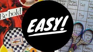 A fun and easy way to magazine collage!