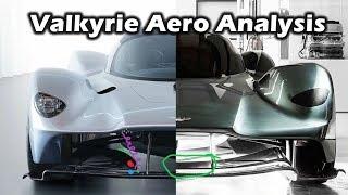 Aston Martin Valkyrie - Aero Update Analysis and Comparison