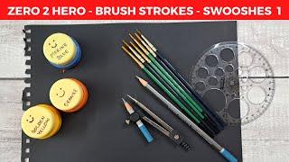 Zero to Hero | Brush strokes | Step by step | Dot Mandala | 2 | ATM Creations | 2023