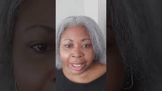 Caring For My Dry and Falling Gray Hair!!! #grayhairtransition #greyhairtreatment