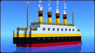 How To Make The Titanic In Minecraft | City Tutorial