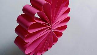 How to make a paper flower || Unick paper flower #shorts #viral #youtubeshorts #beautifulartgallery