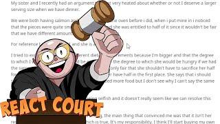 AITA for not being an estate lawyer? (React Court)