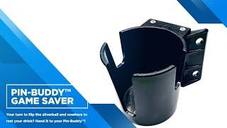 Marco Pinball Spotlight: Pin-Buddy Game Saver, the Pinball Cup Holder