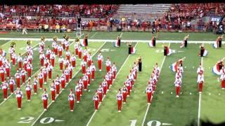 Nebraska Cornhusker Band 9/11 Tribute Halftime Show with Lee Greenwood's, God Bless the USA