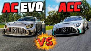 AC EVO vs ACC | Grafik, Sound, Fahrgefühl, Forcefeedback Vergleich! | Mabix