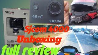 Sjcom Sj4000 Air Unboxing & Full Review Action Camera. 