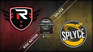Rise Nation vs Splyce | CWL Atlanta Open 2018 | Alpha Stream | Day 1