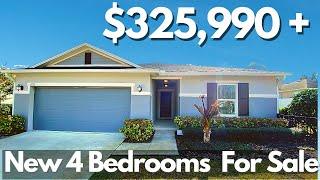 KB 1707 | 4 Bedroom Florida New Construction Home Tour in Mascotte Fl