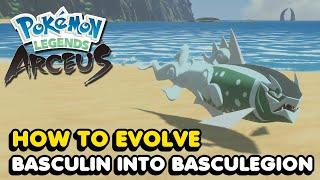 How To Evolve Basculin Into Basculegion In Pokemon Legends Arceus (BUG FIX)