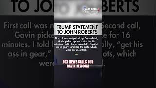 Did Gavin Newsom just LIE about not having a phone call with Trump?!
