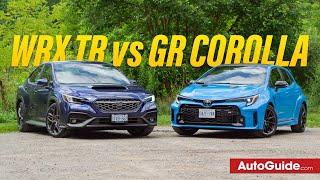 Subaru WRX TR vs Toyota GR Corolla Comparison: What's the Better STI?