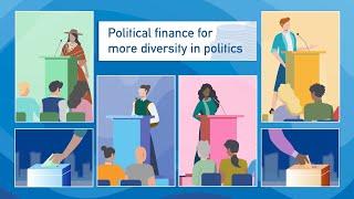 Political finance for more diversity in politics