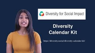 Diversity Calendar Kit by Diversity for Social Impact. One stop solution to celebrate diversity