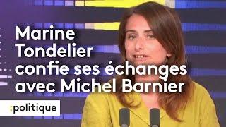 Nouveau Gouvernement : Marine Tondelier confie ses échanges avec Michel Barnier